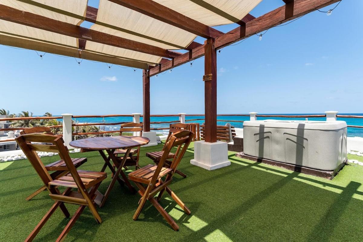 Villa With Ocean View, Pool, Restaurant And Rooftop Isla Mujeres Eksteriør billede