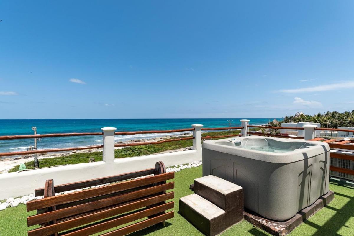 Villa With Ocean View, Pool, Restaurant And Rooftop Isla Mujeres Eksteriør billede