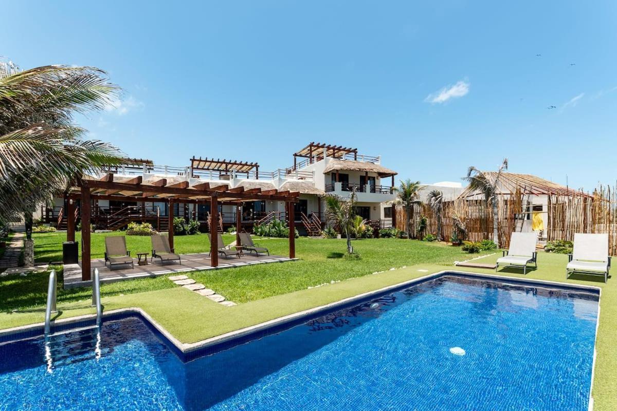 Villa With Ocean View, Pool, Restaurant And Rooftop Isla Mujeres Eksteriør billede